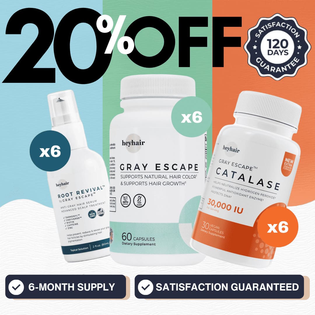 ESCAPE YOUR GRAY™ (6 Month Bundle)