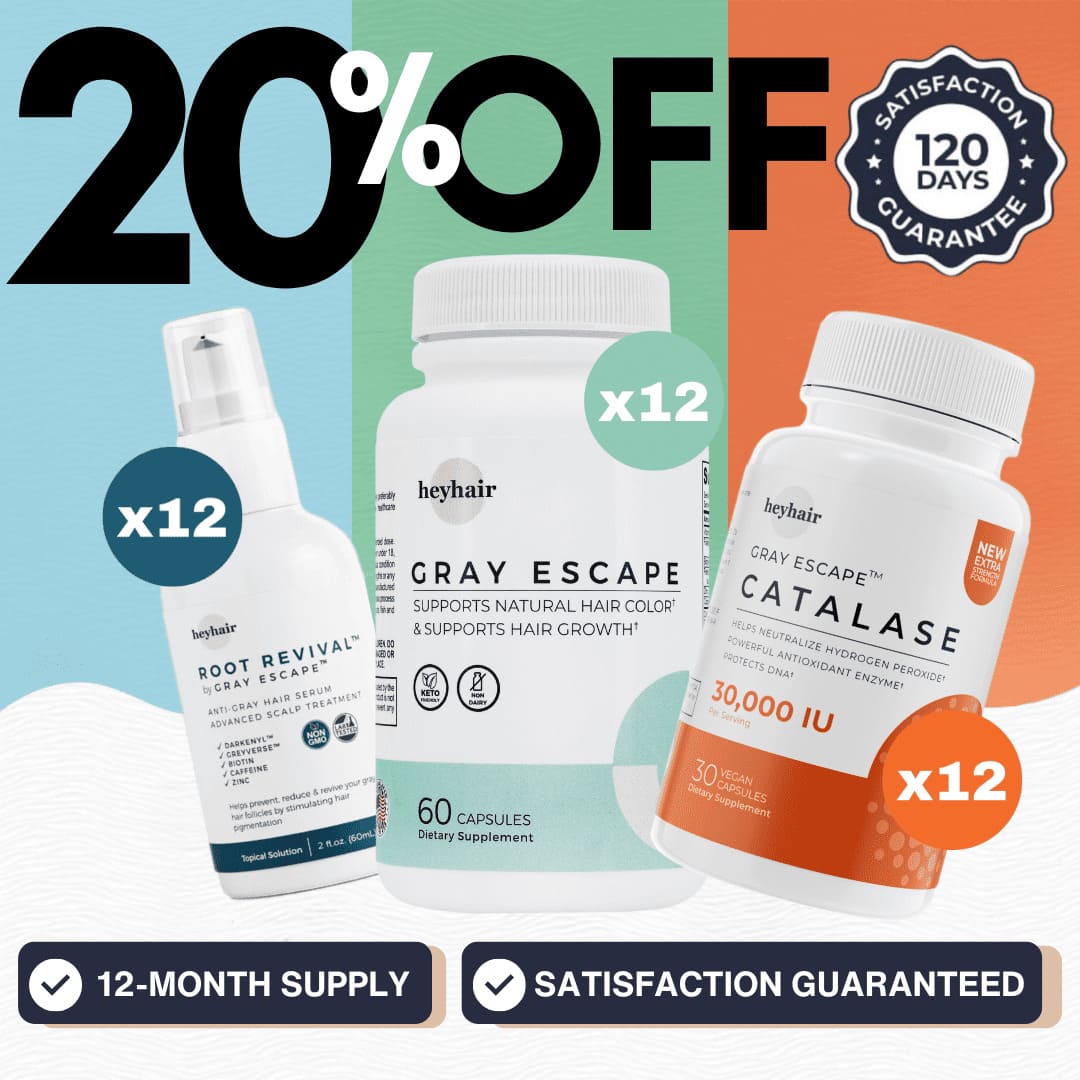 ESCAPE YOUR GRAY™ (12 Month Bundle)