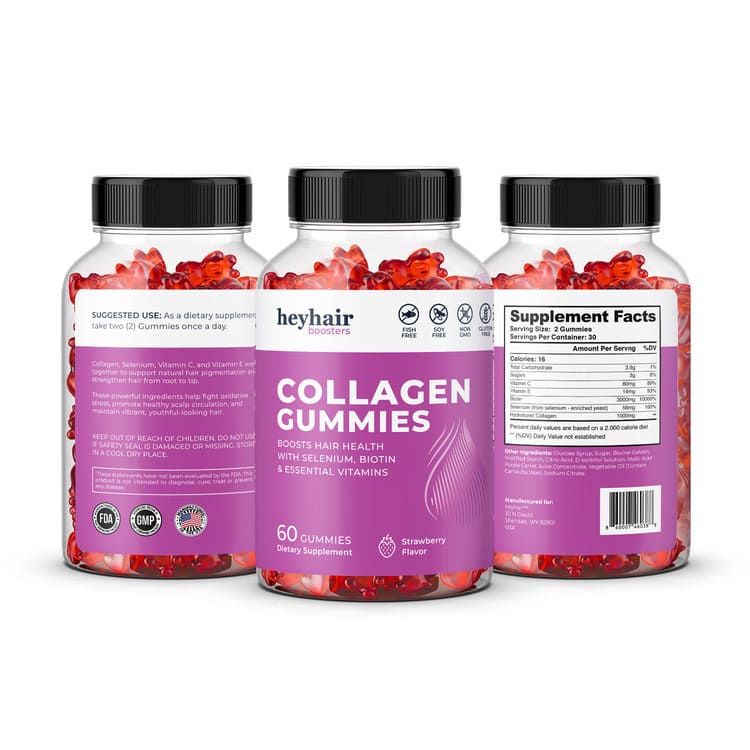 Collagen + Selenium Gummies - 1000MG