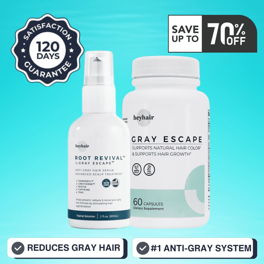 Advanced Anti-Grey Hair Treatment Kit