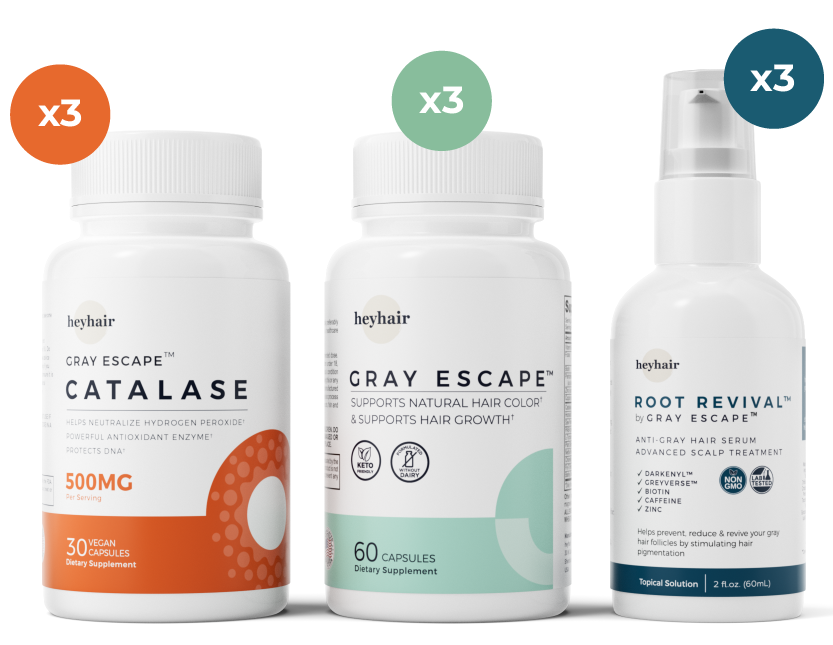 ESCAPE YOUR GRAY™ (3 Month Bundle)