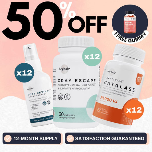 ESCAPE YOUR GRAY™ (12 Month Bundle)