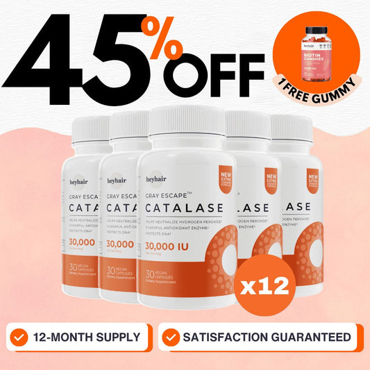 1 YEAR SUPPLY - CATALASE