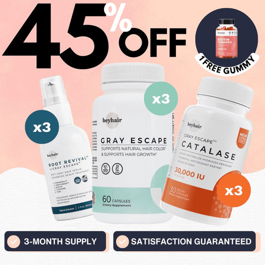 ESCAPE YOUR GRAY™ (3 Month Bundle)