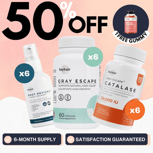 ESCAPE YOUR GRAY™ (6 Month Bundle)