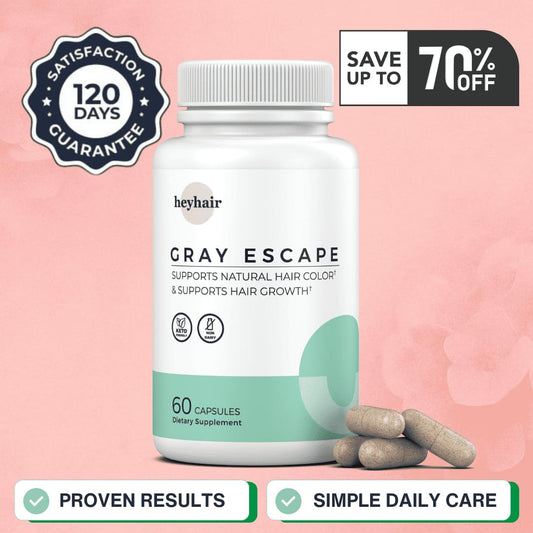 Gray Escape™ Advanced Anti-Gray Hair Growth Supplement